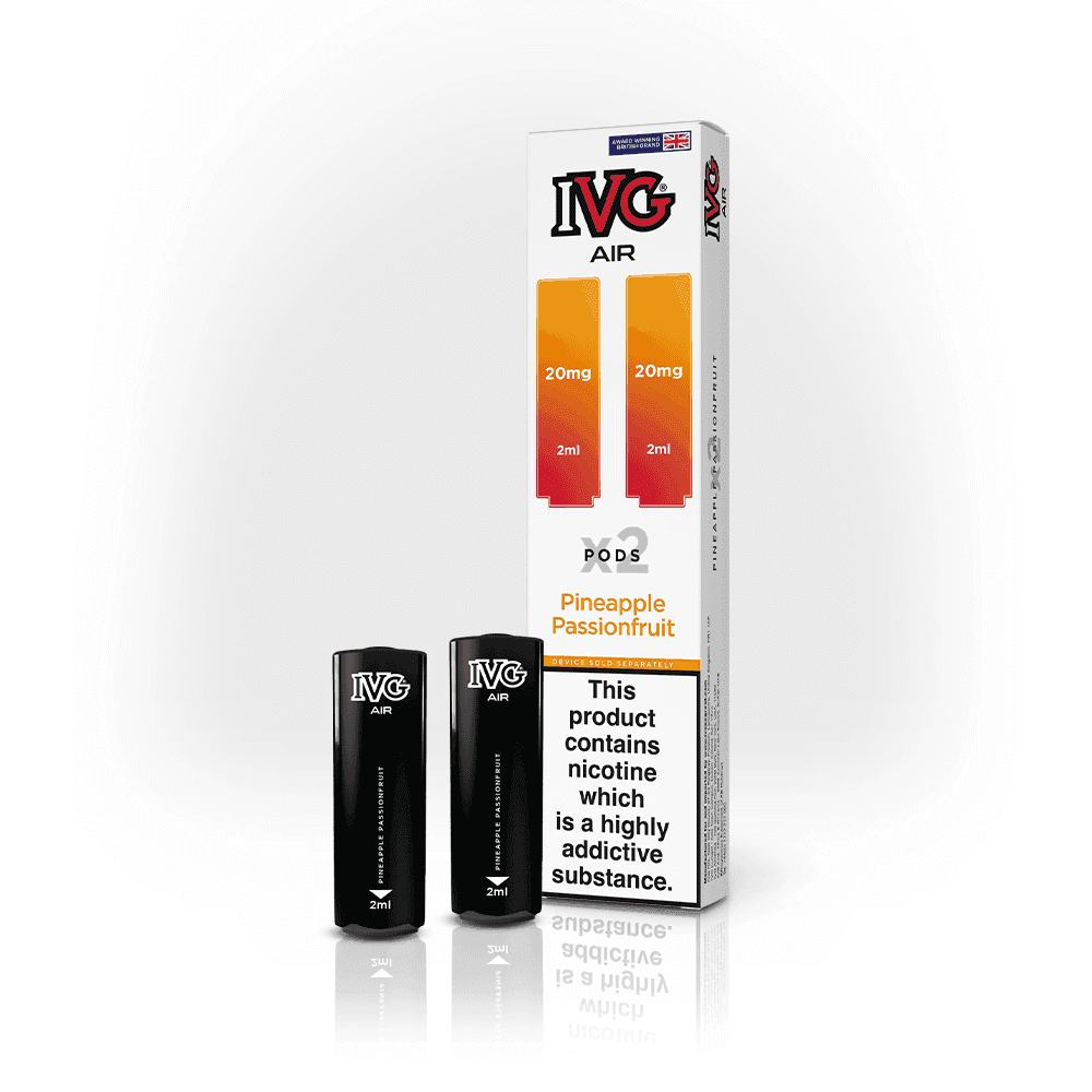 PINEAPPLE PASSIONFRUIT IVG AIR 4IN1 PODS - Vapeslough
