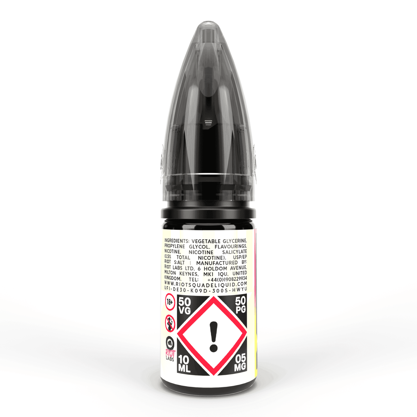 PINK GRENADE 10ML NIC SALT E-LIQUID - 5MG | 10MG | 20MG BY RIOT SQUAD - Vapeslough