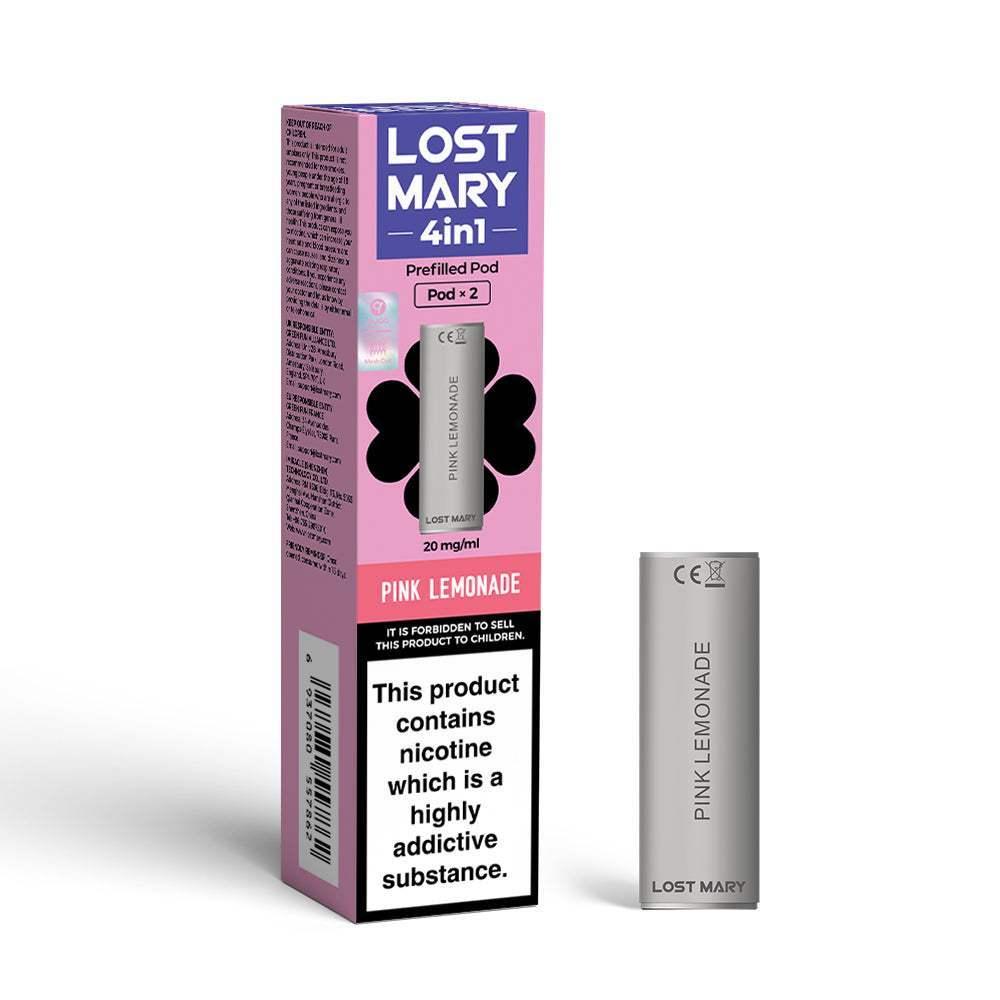 PINK LEMONADE LOST MARY 4IN1 PODS - Vapeslough