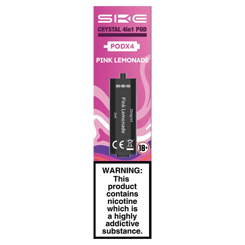 crystal pink lemonade vape PINK LEMONADE - SKE CRYSTAL 4IN1 PODS