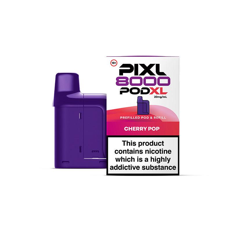 PIXL 8000 CHERRY POP VAPE POD - 20mg - Vapeslough