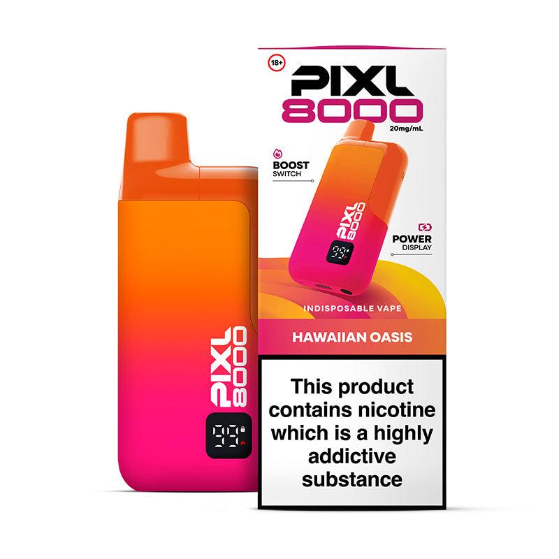 PIXL 8000 HAWAIIAN OASIS PRE-FILLED VAPE KIT - 20mg - Vapeslough