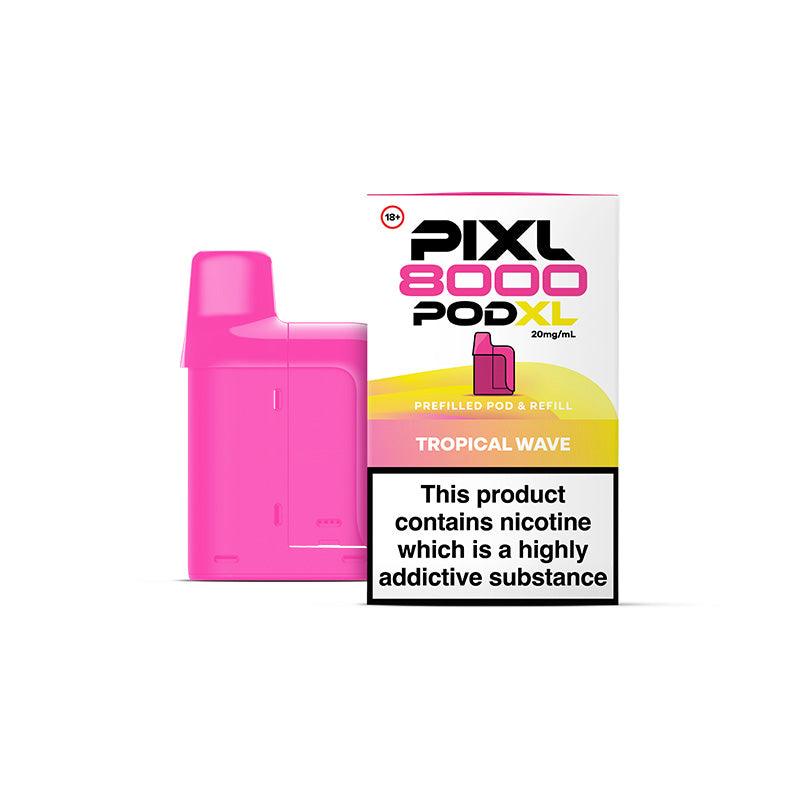 PIXL 8000 TROPICAL WAVE VAPE POD - 20mg - Vapeslough