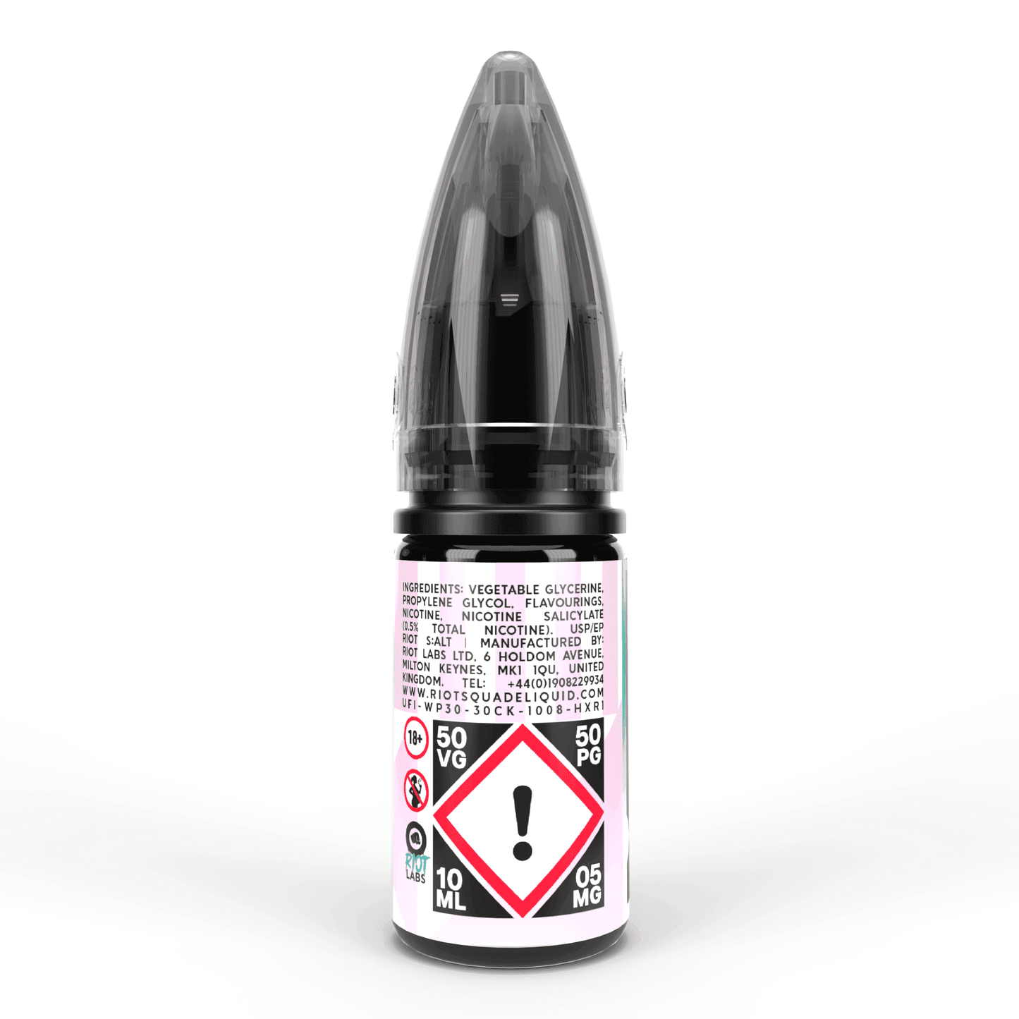 PURE MINTED 10ML NIC SALT E-LIQUID - 5MG | 10MG | 20MG BY RIOT SQUAD - Vapeslough