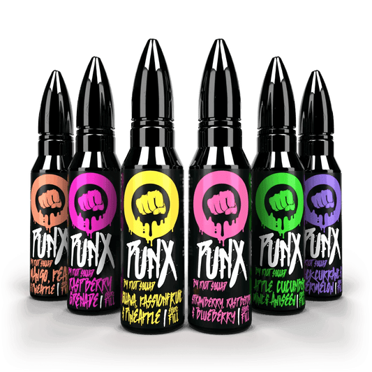 RIOT SQUAD | PUNX | BLCK EDTN | 100% MENTHOL 50ML SHORT FILL BY RIOT SQUAD - Vapeslough