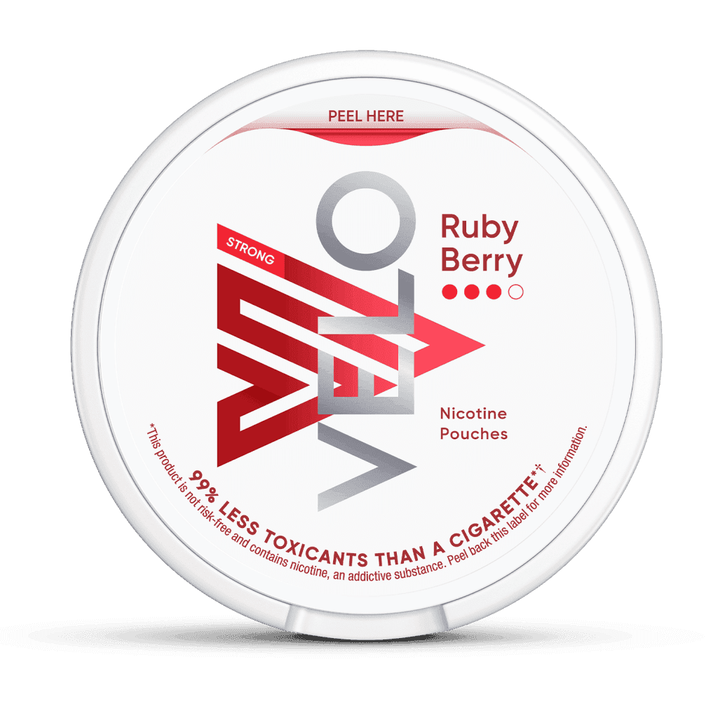 RUBY BERRY NICOTINE POUCHES BY VELO - Vapeslough
