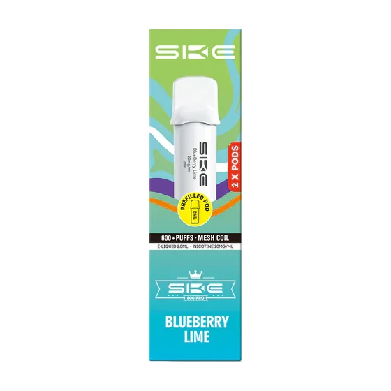 BLUEBERRY LIME SKE 600 PRO PODS (PACK OF 2)