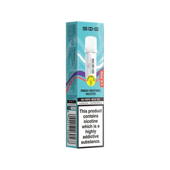 FRESH MENTHOL MOJITO SKE 600 PRO PODS (PACK OF 2)