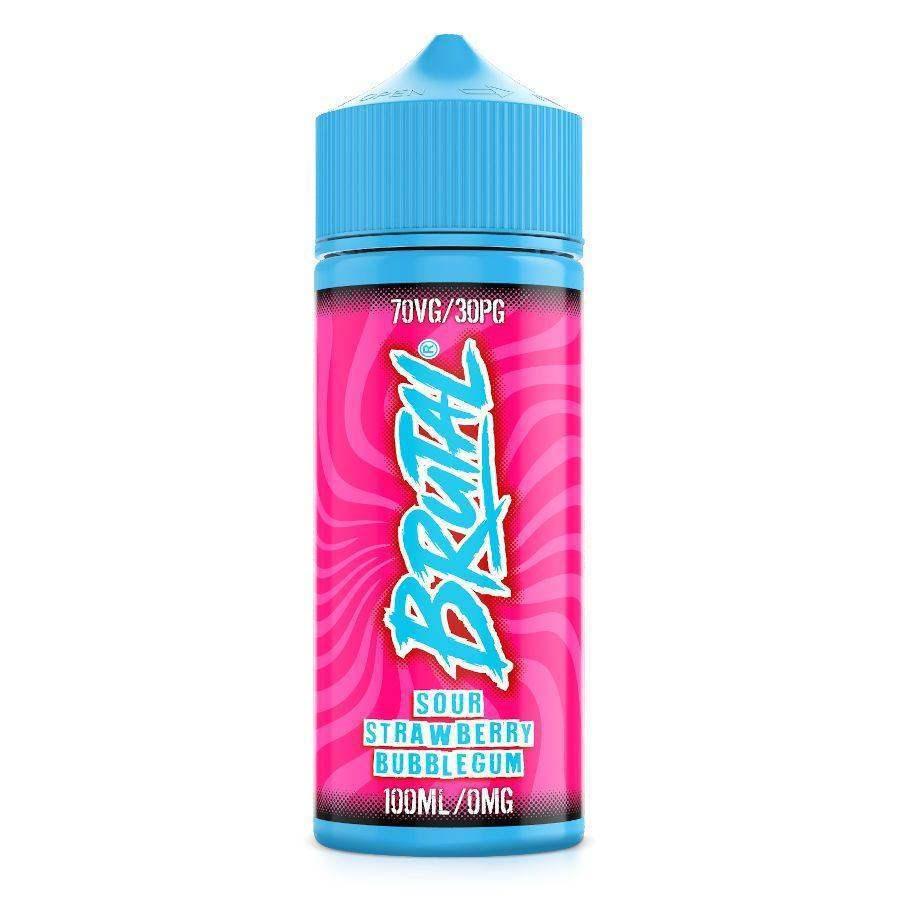 SOUR STRAWBERRY BUBBLE GUM - BRUTAL BY JUST JUICE - Vapeslough