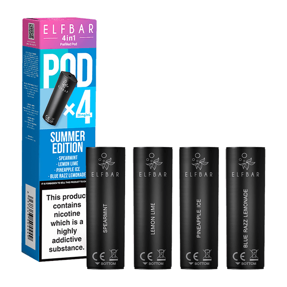 SUMMER EDITION ELFBAR 4IN1 PODS - Vapeslough