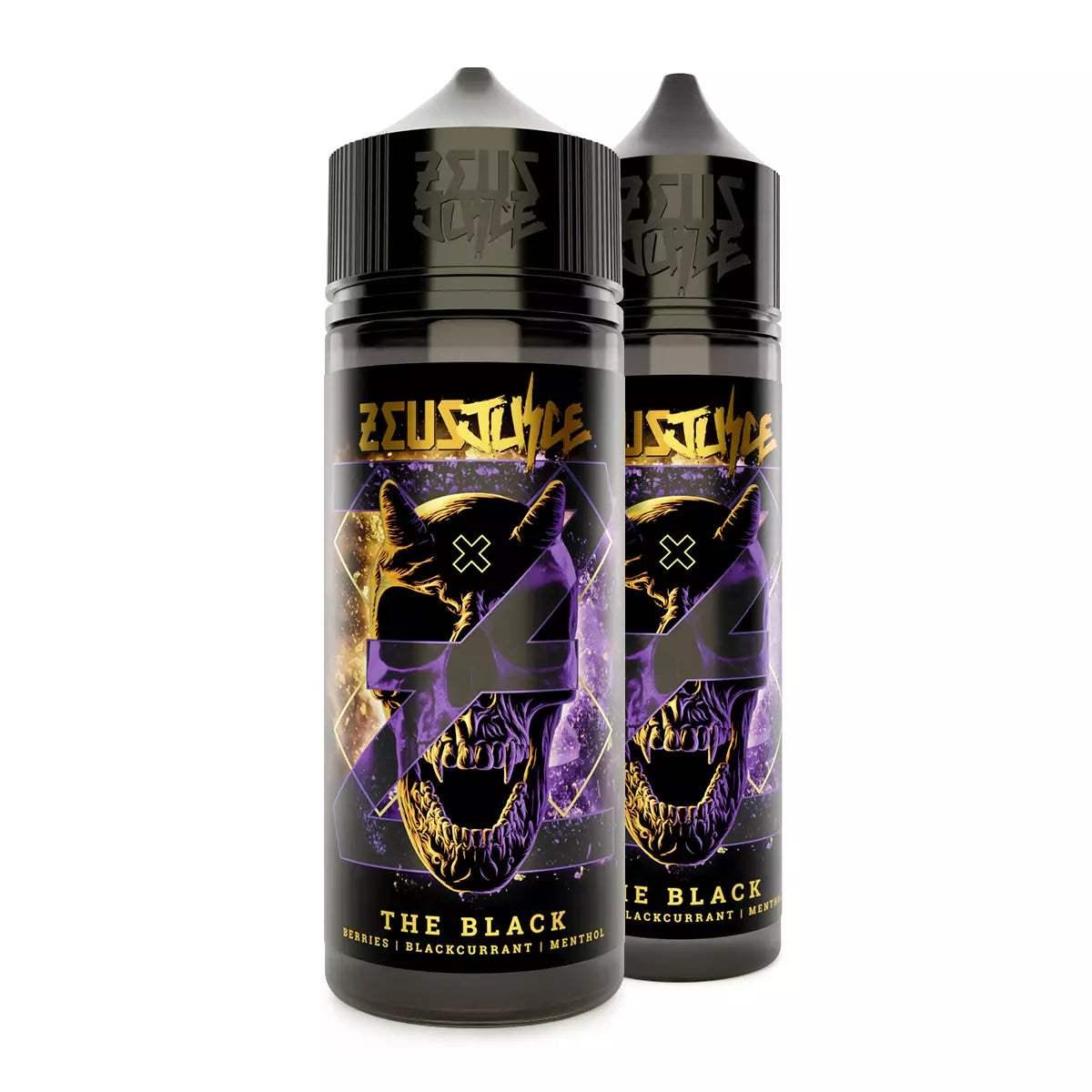 THE BLACK 50 | 100ML SHORT FILL E-LIQUID BY ZEUS JUICE - Vapeslough