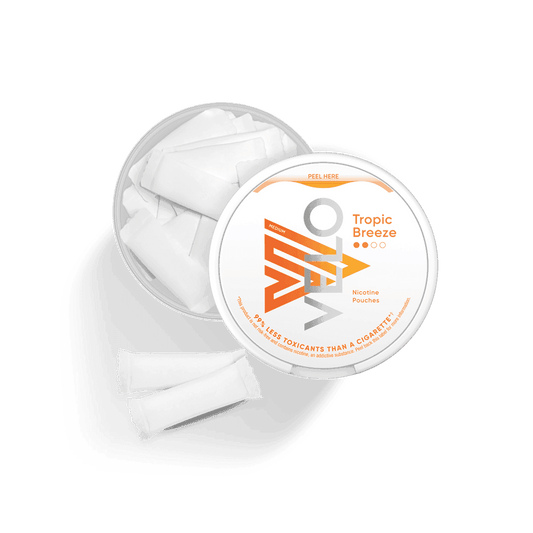 TROPIC BREEZE NICOTINE POUCHES BY VELO - Vapeslough