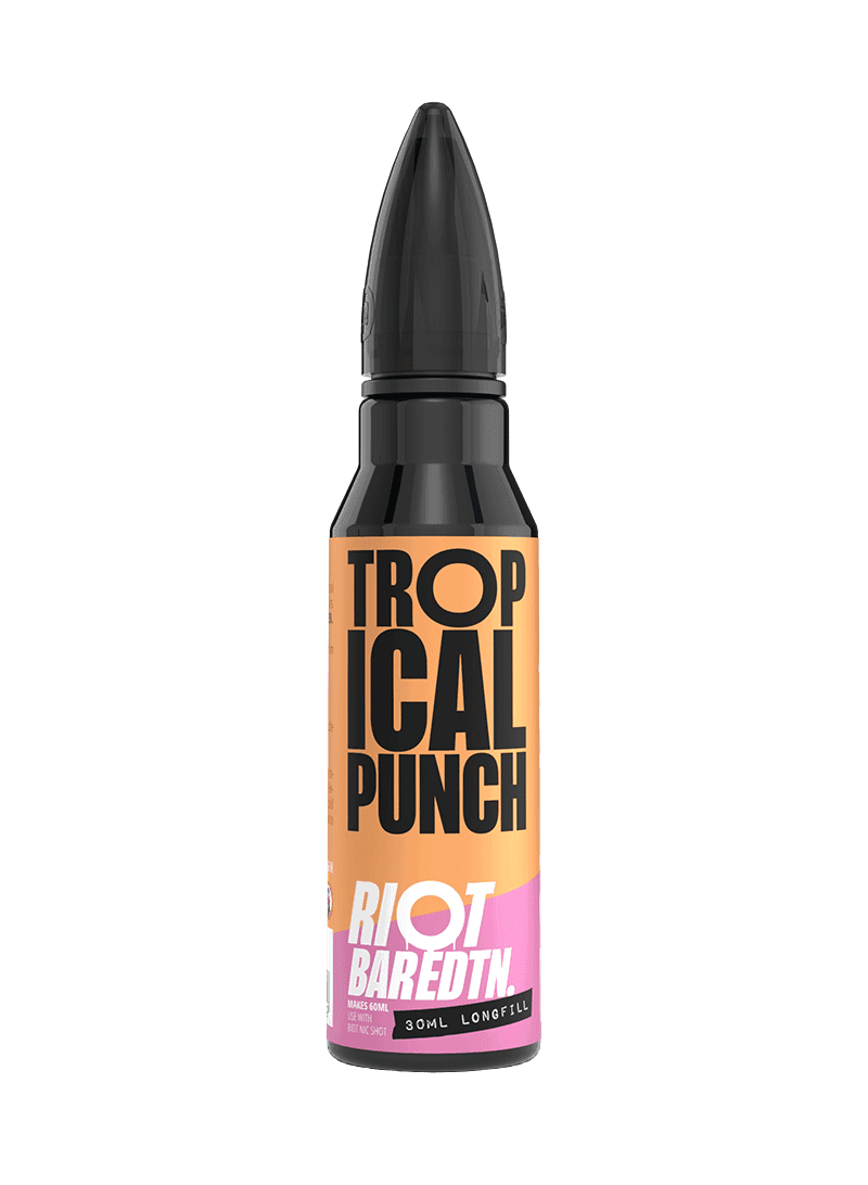 TROPICAL PUNCH - LONGFILL 30ML CONCENTRATE SHORT FILL E-LIQUID BY RIOT SQUAD - Vapeslough