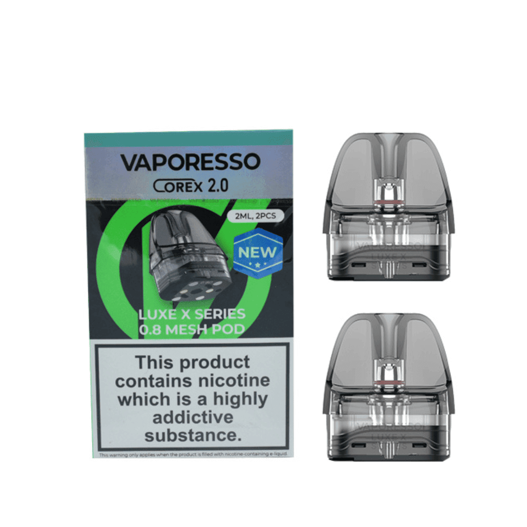 VAPORESSO LUXE X REPLACEMENT POD CARTRIDGE - PACK OF 2 - Vapeslough