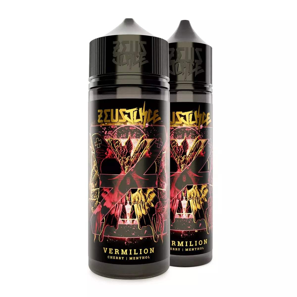 VERMILION 50 | 100ML SHORT FILL E-LIQUID BY ZEUS JUICE - Vapeslough