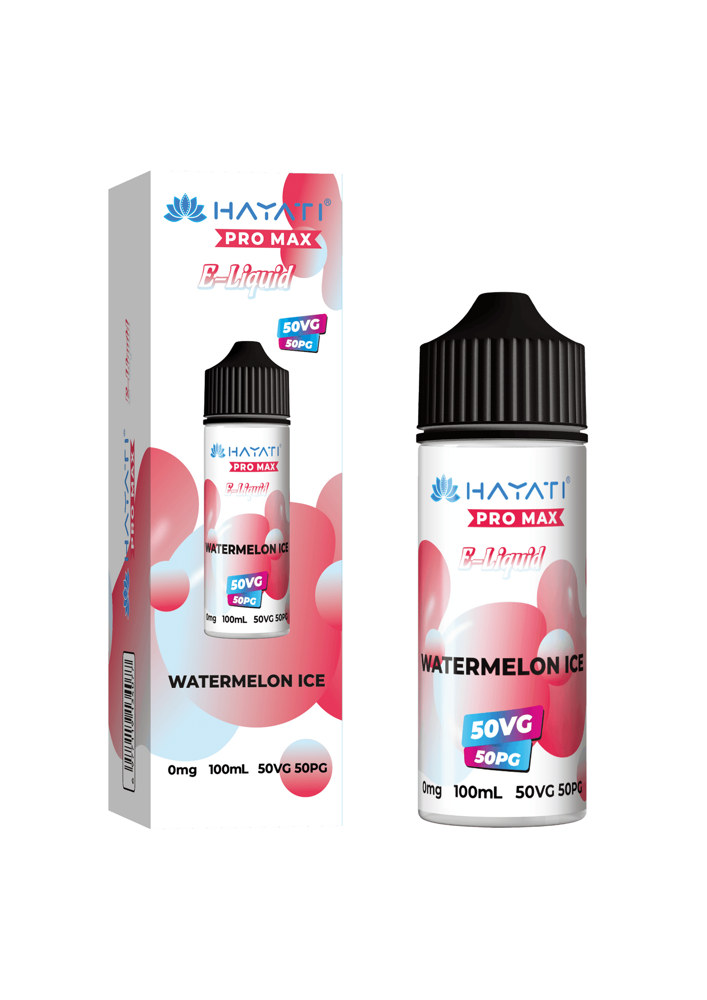 WATERMELON ICE - HAYATI PRO MAX 100ML SHORT FILL - 50/50PG/VG E-LIQUID - Vapeslough