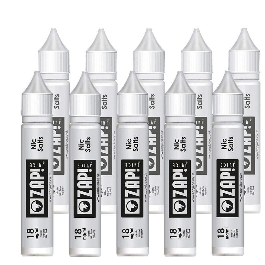 ZAP! NICOTINE SALT BOOSTER 18MG - Vapeslough