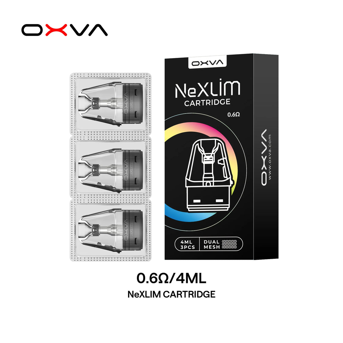 OXVA NEXLIM PODS CARTRIDGES - PACK OF 3