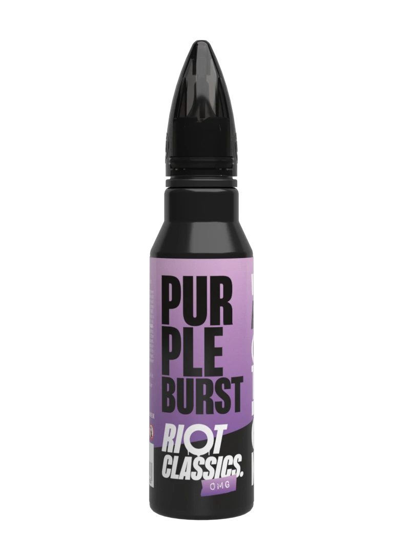 PURPLE BURST - CLASSICS 50ML SHORT FILL E-LIQUID BY RIOT SQUAD