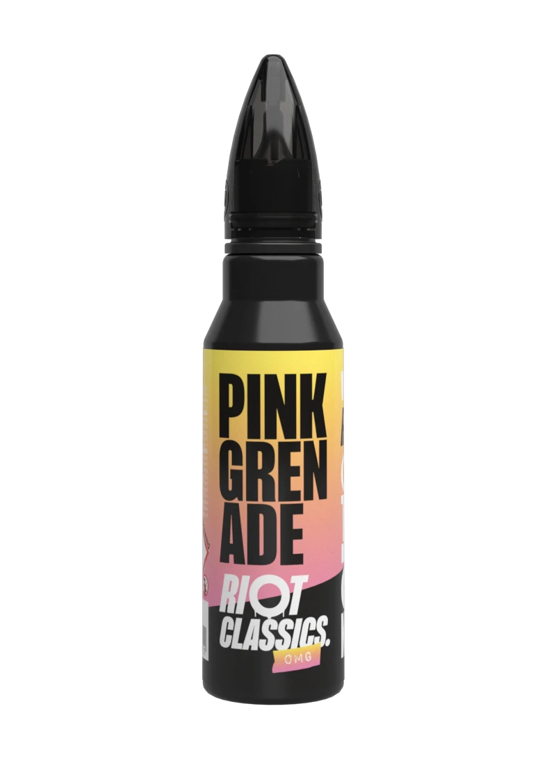 PINK GRENADE - CLASSICS 50ML SHORT FILL E-LIQUID BY RIOT SQUAD