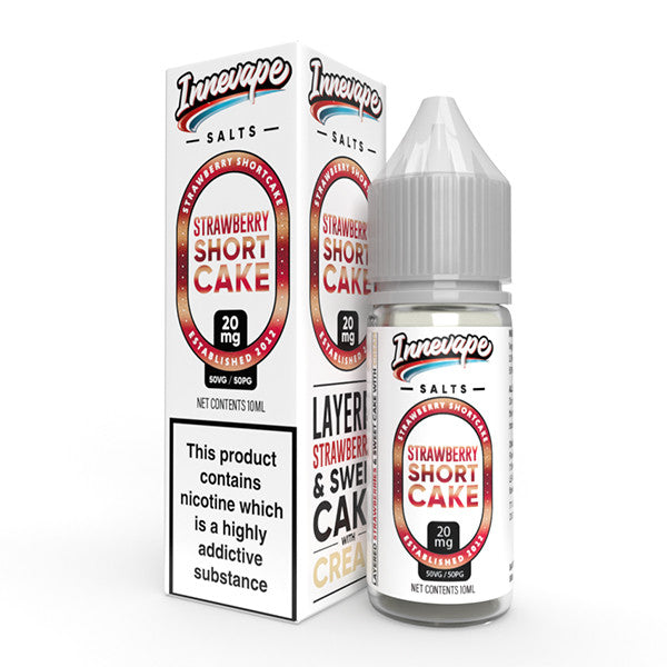 STRAWBERRY SHORTCAKE - 10ML NIC SALT E-LIQUID - 10MG|20MG BY INNEVAPE