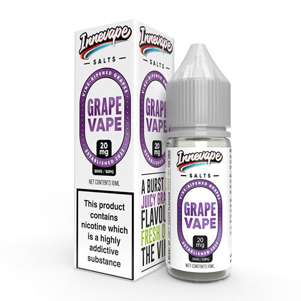 GRAPE VAPE - 10ML NIC SALT E-LIQUID - 10MG|20MG BY INNEVAPE