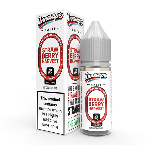 STRAWBERRY HARVEST - 10ML NIC SALT E-LIQUID - 10MG|20MG BY INNEVAPE