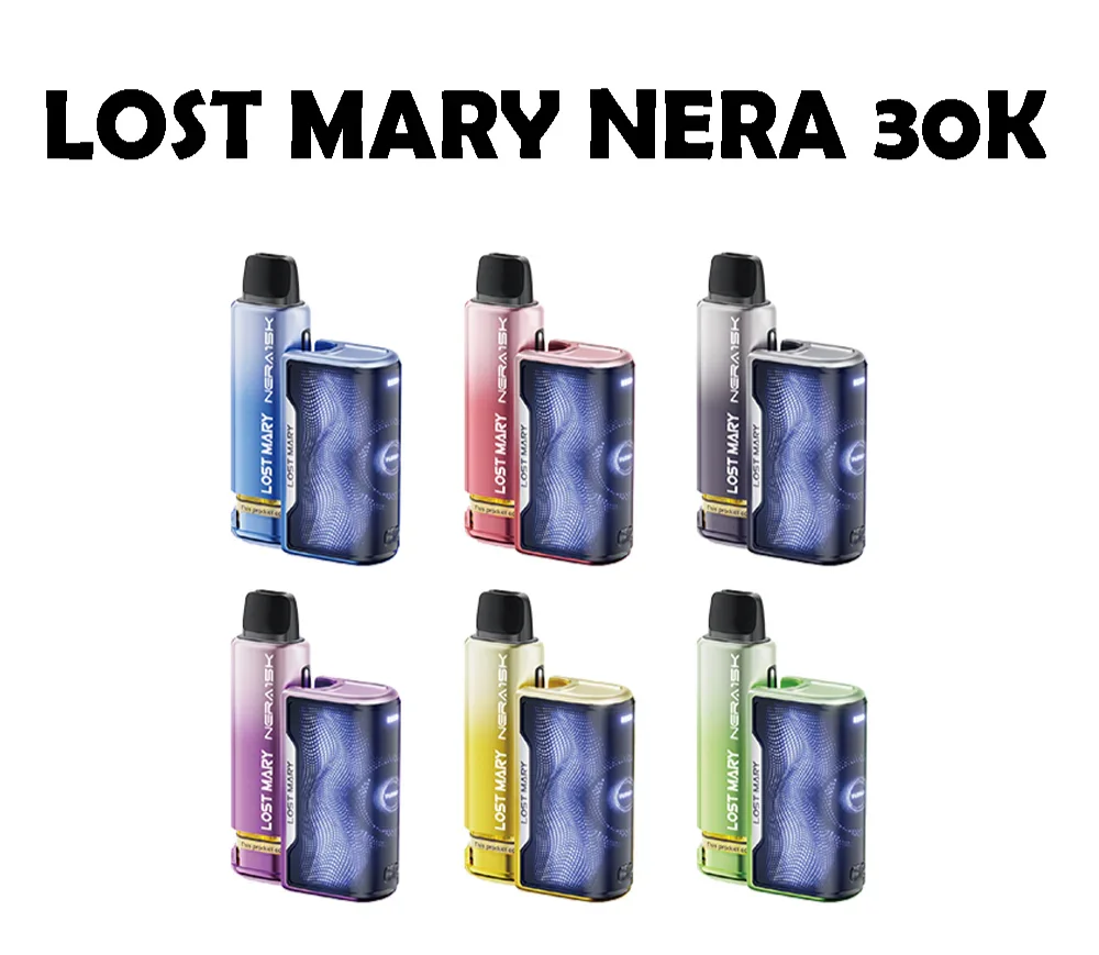LOST MARY NERA FULLVIEW 30K PRE-FILLED POD KIT BUNDLE Vapeslough LOST MARY NERA FULLVIEW 30K PRE-FILLED POD KIT BUNDLE Vapeslough