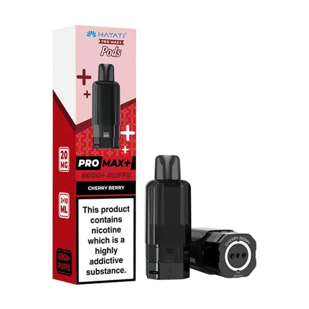Hayati Pro Max Plus 6000 Prefilled Pod - Cherry Berry