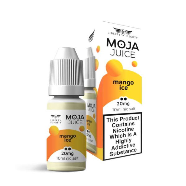 MANGO ICE - 10ML NIC SALT BY MOJA JUICE 10MG(1%) | 20MG(2%)