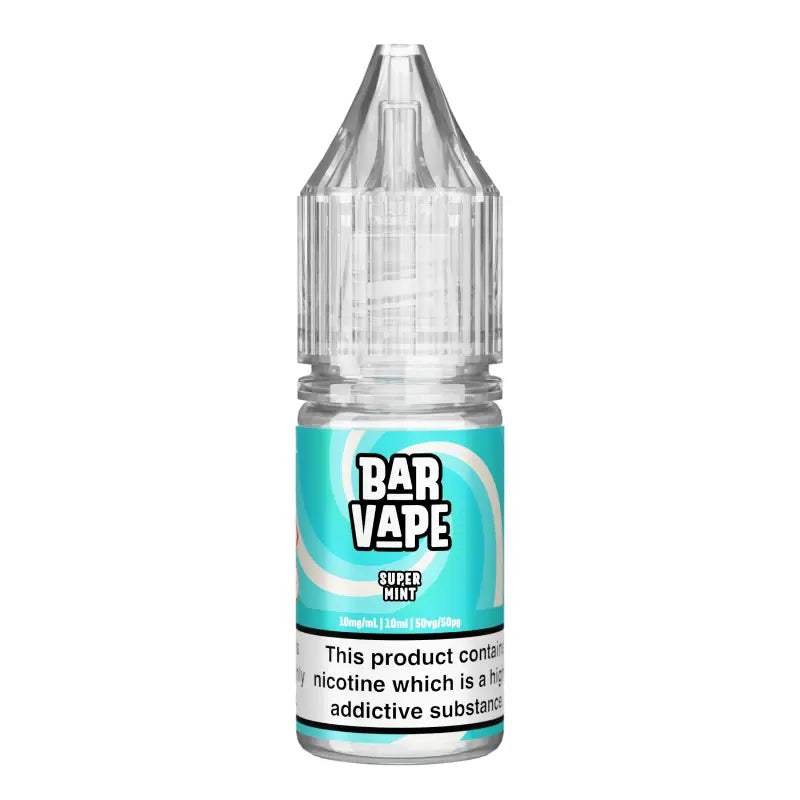 SUPER MINT - 10ML NIC SALT E-LIQUID - 10MG | 20MG BY BAR VAPE