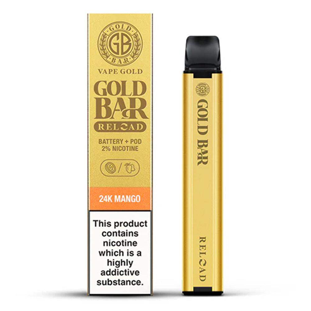 24K MANGO - GOLD BAR RELOAD KIT BY GOLD BAR - Vapeslough