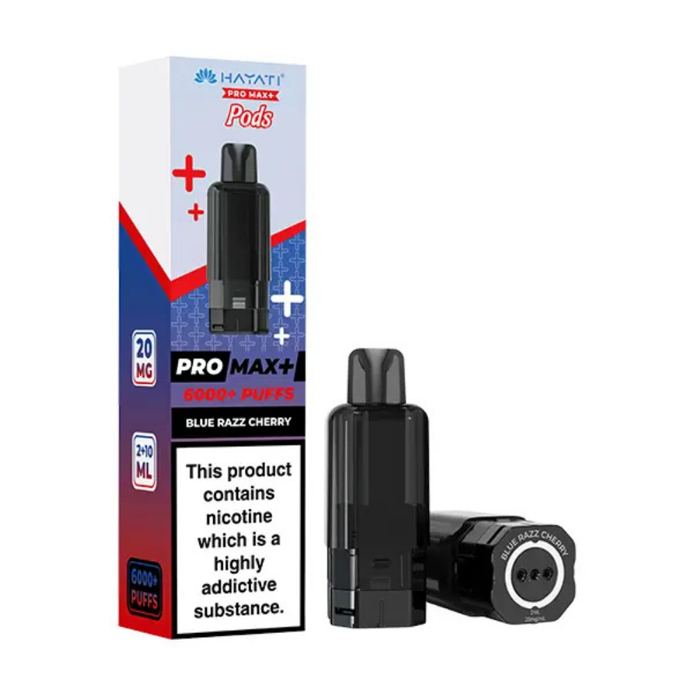 Hayati Pro Max Plus 6000 Prefilled Pod - Blue Razz Cherry