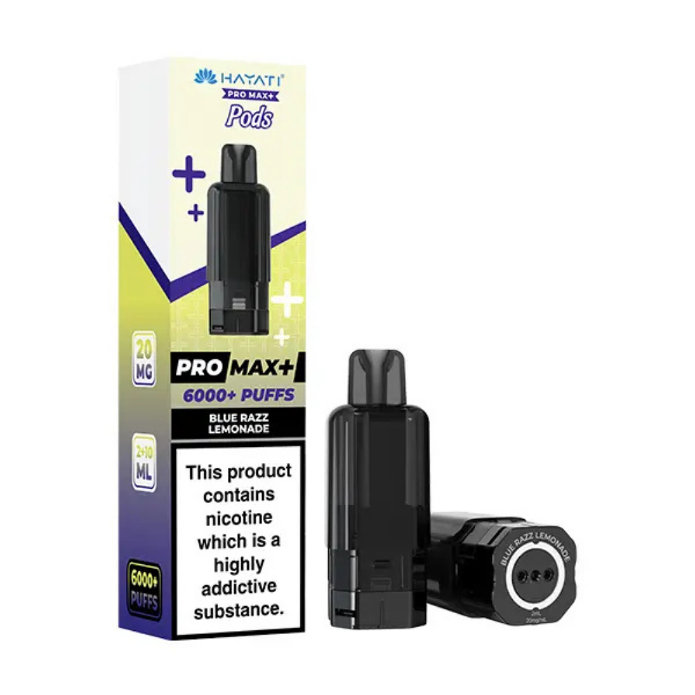 Hayati Pro Max Plus 6000 Prefilled Pod - Blue Razz Lemonade
