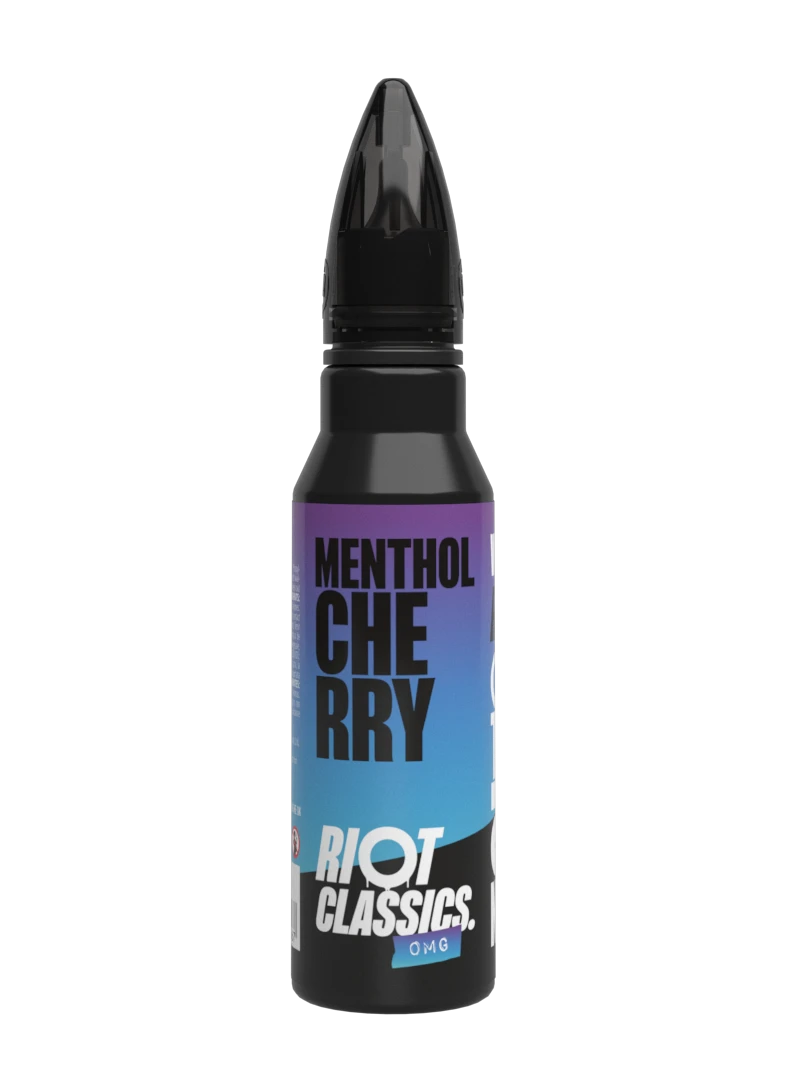 MENTHOL CHERRY - CLASSICS 50ML SHORT FILL E-LIQUID BY RIOT SQUAD