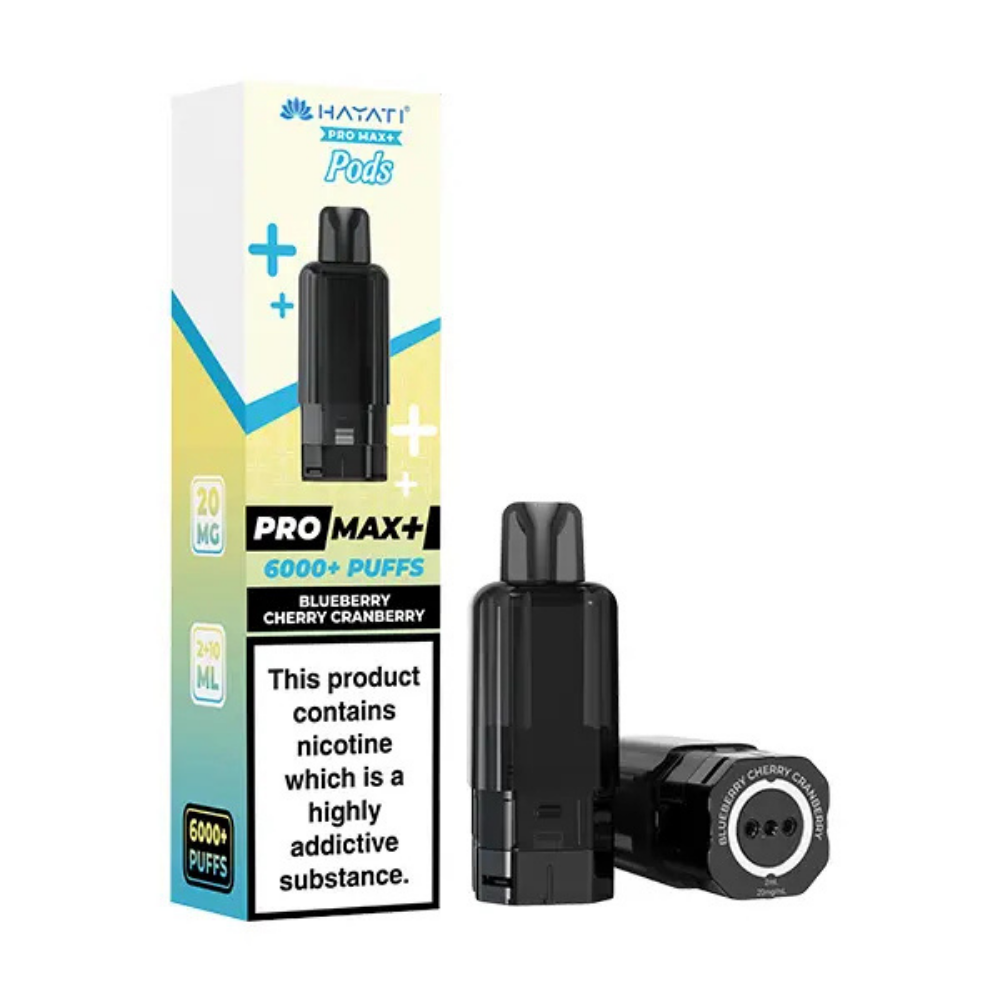 Hayati Pro Max Plus 6000 Prefilled Pod - Blueberry Cherry Cranberry