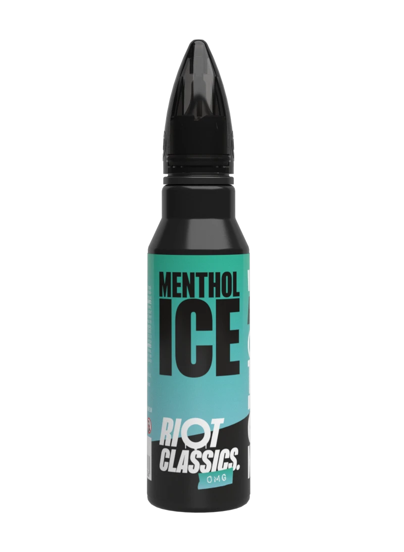 MENTHOL ICE - CLASSICS 50ML SHORT FILL E-LIQUID BY RIOT SQUAD