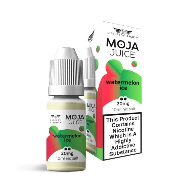 WATERMELON ICE - 10ML NIC SALT BY MOJA JUICE 10MG(1%) | 20MG(2%)