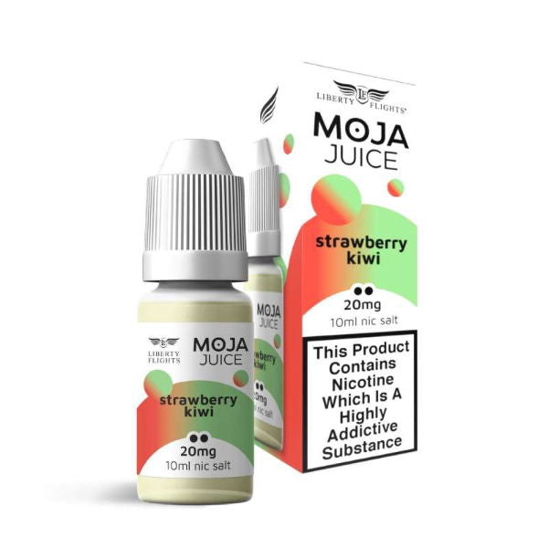 STRAWBERRY KIWI - 10ML NIC SALT BY MOJA JUICE 10MG(1%) | 20MG(2%)