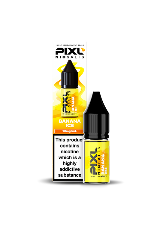 Banana Ice E-Liquid by Pixl Nic Salts