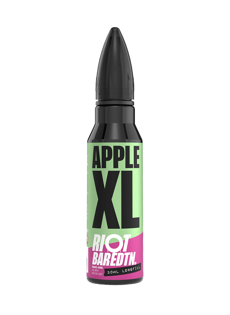 APPLE XL - LONGFILL 30ML CONCENTRATE SHORT FILL E-LIQUID BY RIOT SQUAD