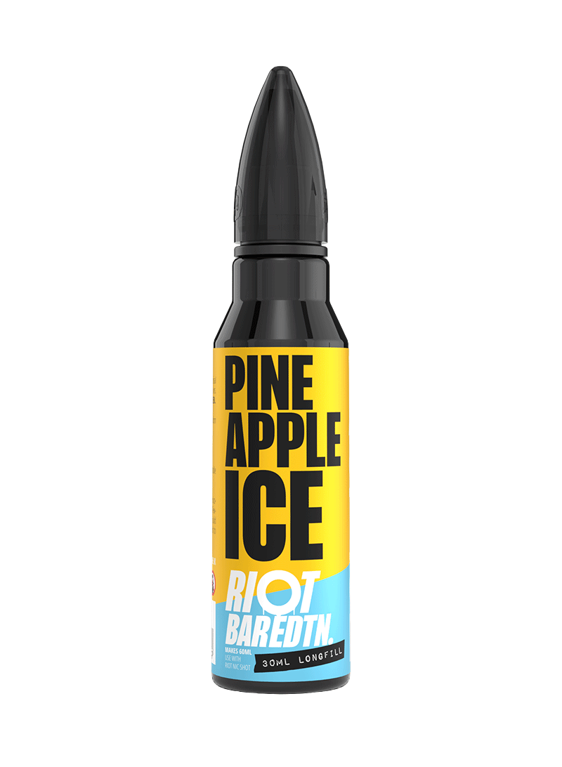 PINEAPPLE ICE - LONGFILL 30ML CONCENTRATE SHORT FILL E-LIQUID BY RIOT SQUAD