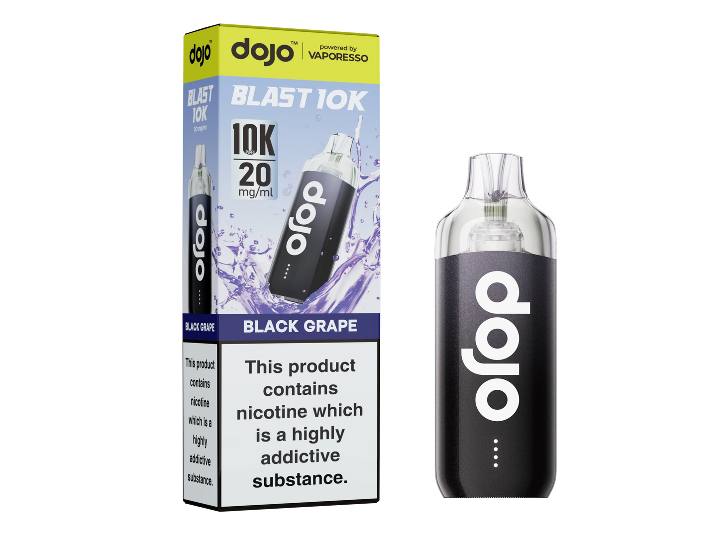 Black Grape - Vaporesso Dojo Blast 10K Prefilled Pod Kit