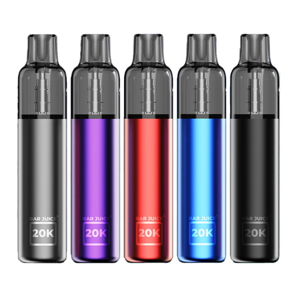 BAR JUICE 20K REFILLABLE RECHARGEABLE DISPOSABLE VAPE KIT - 650MAH