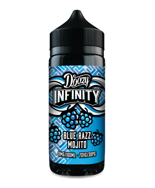 Doozy Infinity Blue Razz Mojito E-Liquid Shortfill 70/30