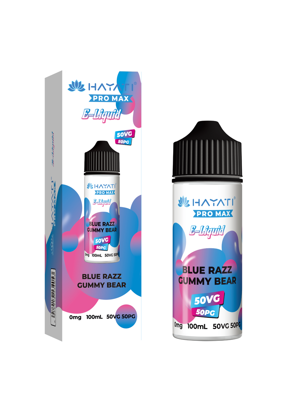 BLUE RAZZ GUMMY - HAYATI PRO MAX 100ML SHORT FILL - 50/50PG/VG E-LIQUID