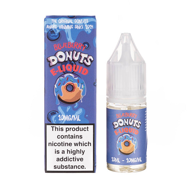 BLUEBERRY DONUTS 10ML NIC SALT E-LIQUID BY DONUTS