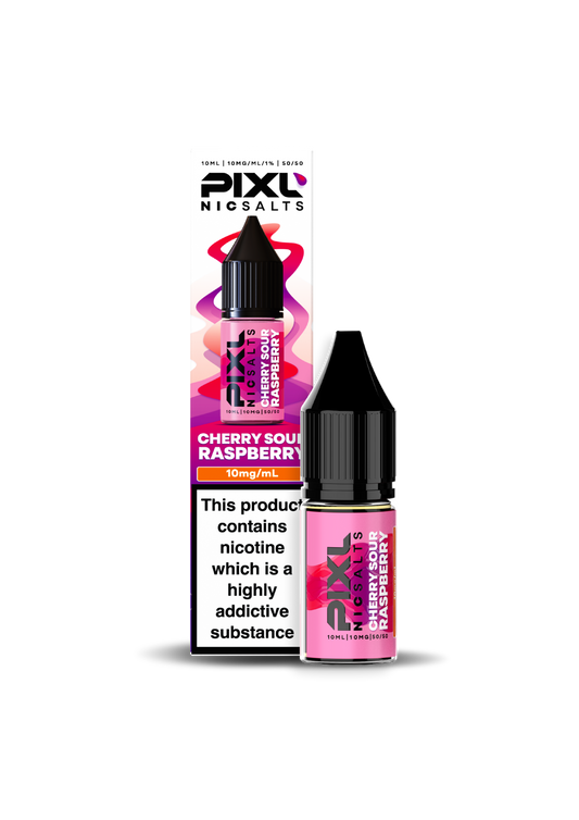 Cherry Sour Raspberry E-Liquid by Pixl Nic Salts