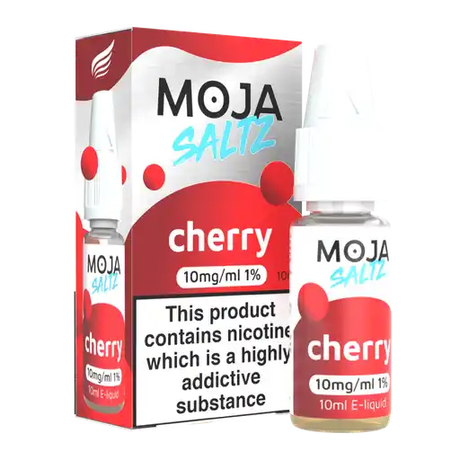 CHERRY - 10ML NIC SALT BY MOJA SALTZ 10MG(1%) | 20MG(2%)