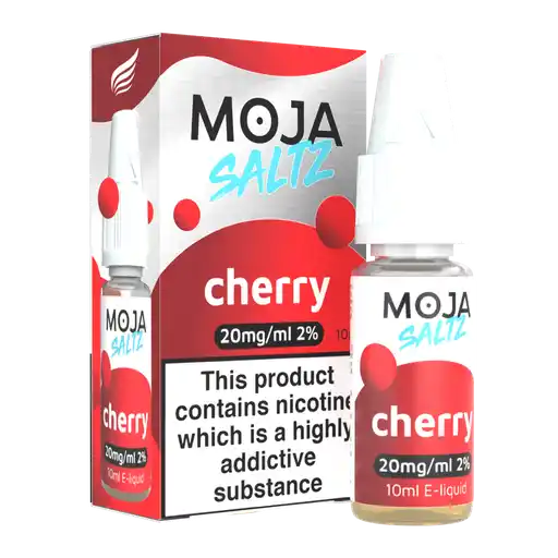CHERRY - 10ML NIC SALT BY MOJA SALTZ 10MG(1%) | 20MG(2%)